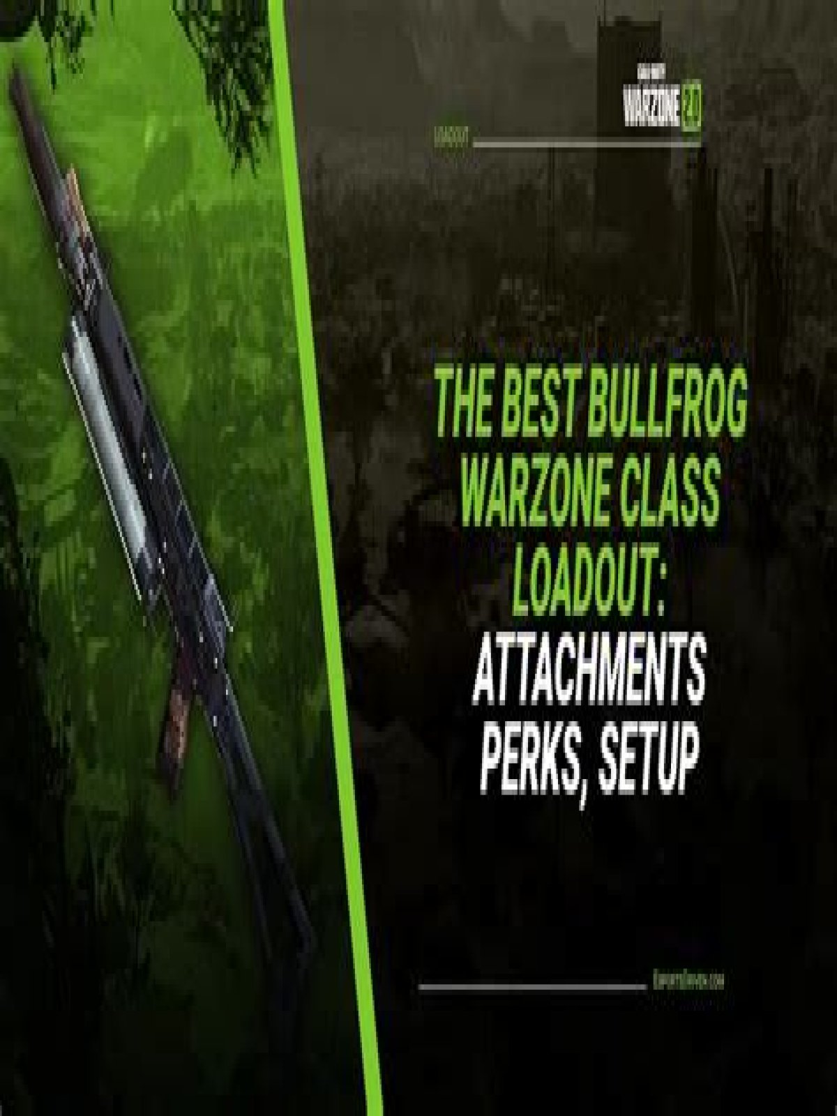 Best Bullfrog Warzone class loadout: Attachments, Perks, Setup