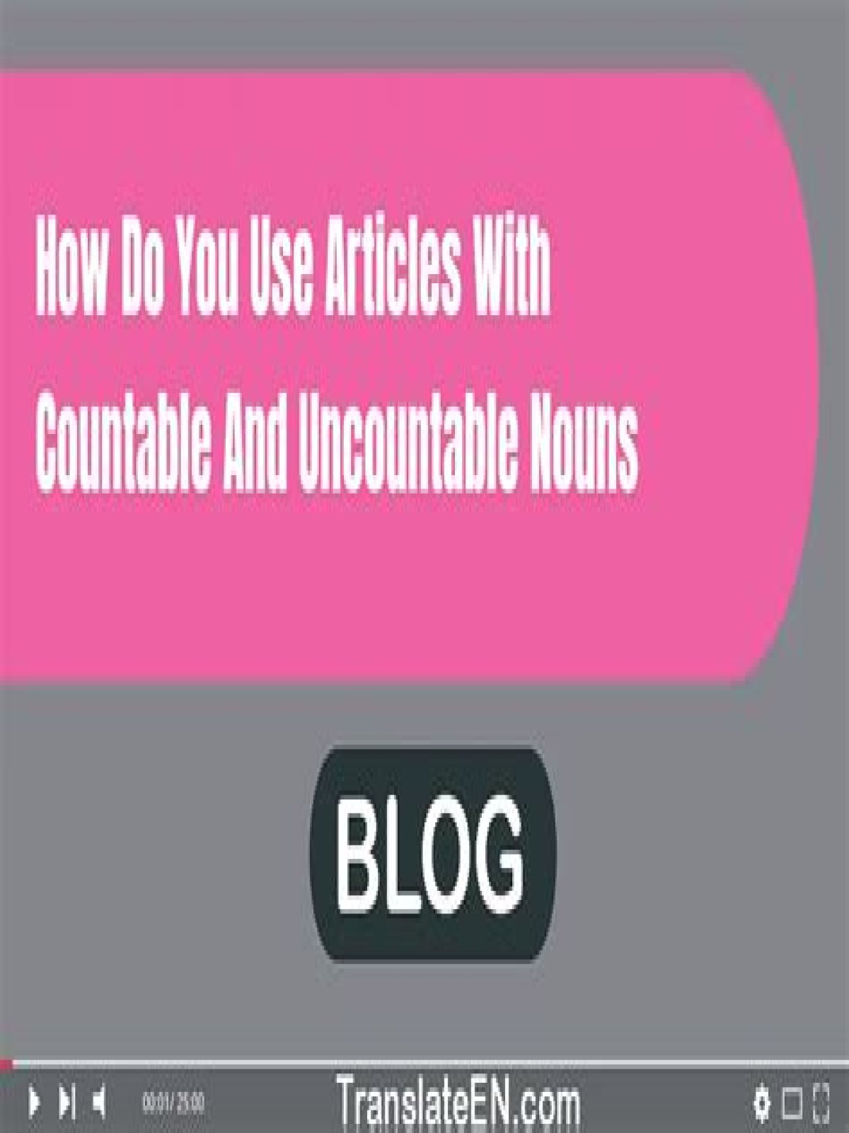 Do uncountable nouns take articles?