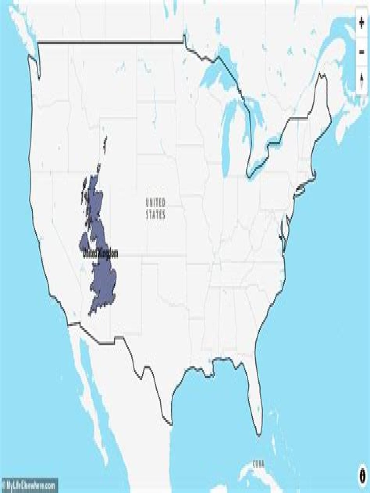England Compared To US State: What State Is England The Size Of? Everything really is bigger in America: The 11 U.S states that dwarf the UK (with one that's SEVEN TIMES larger)