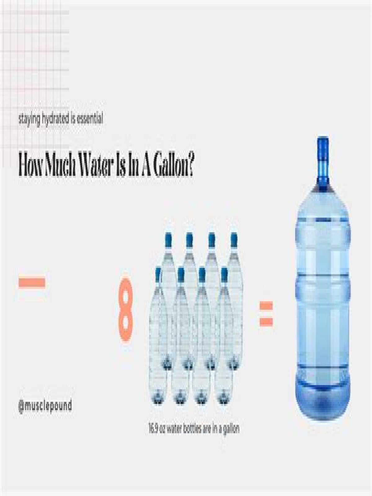 How Much Is Half Gallon Of Water