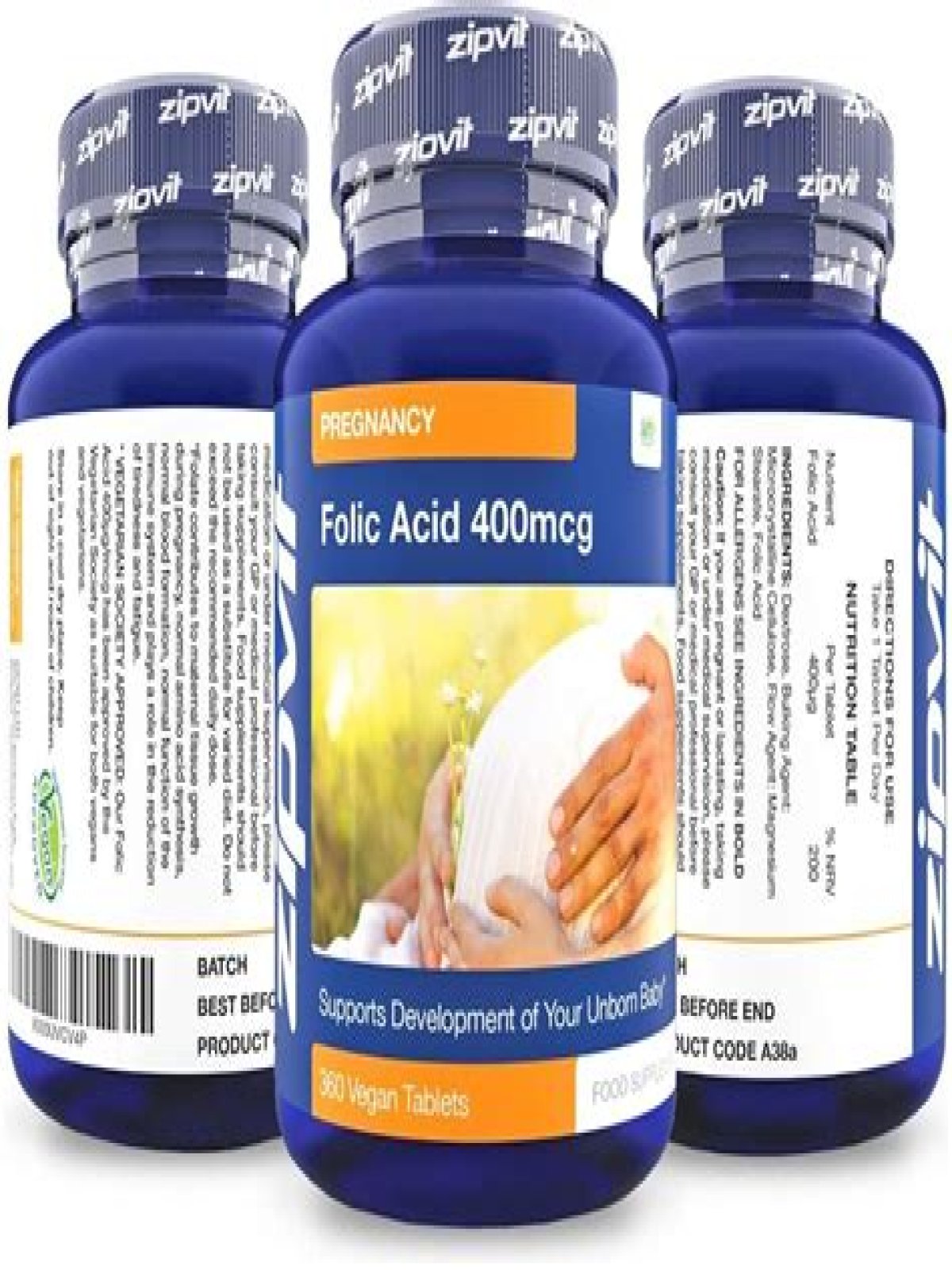 Is 360 mcg folic acid enough for pregnancy?