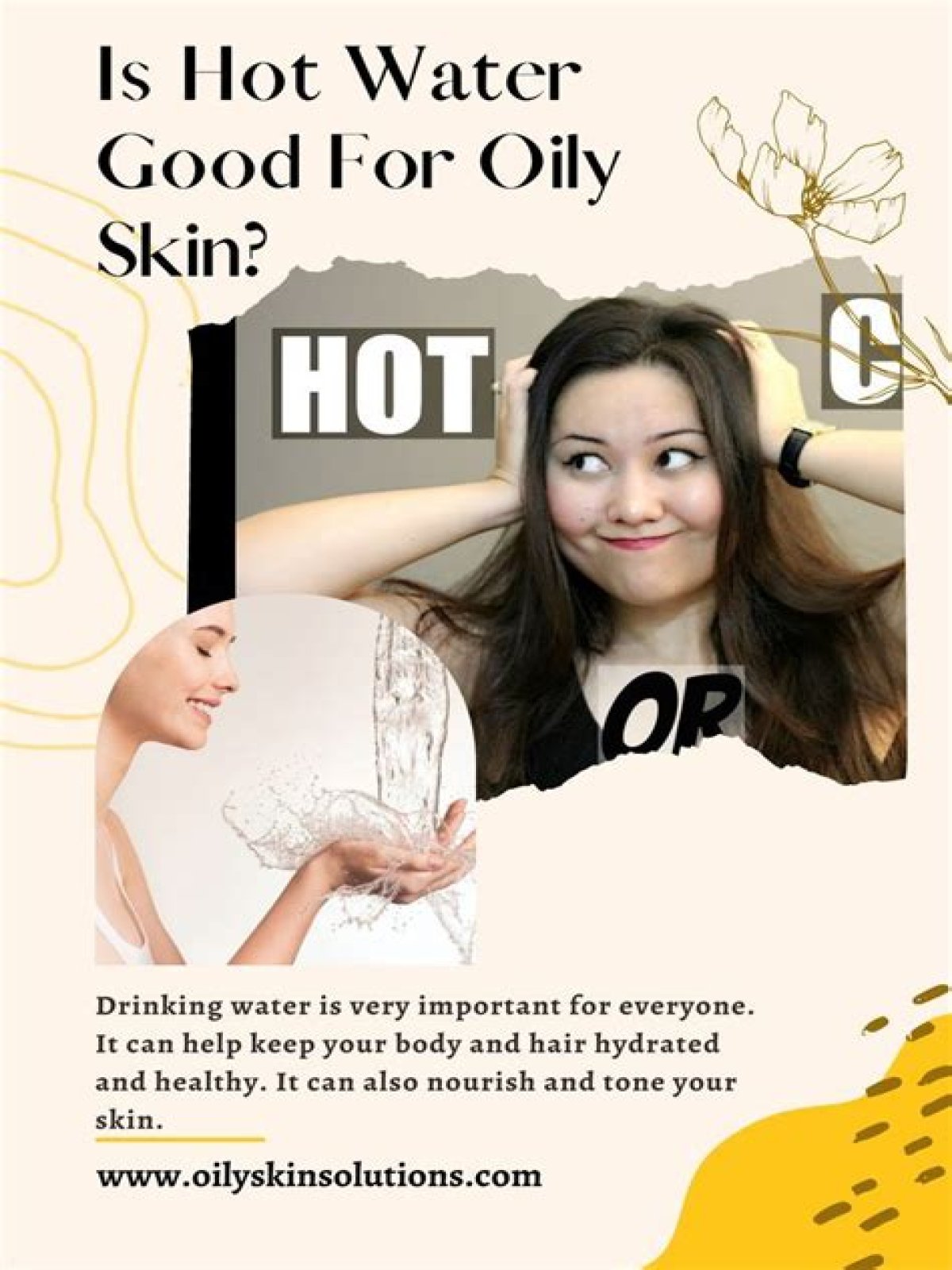 Is cold water good for oily skin?