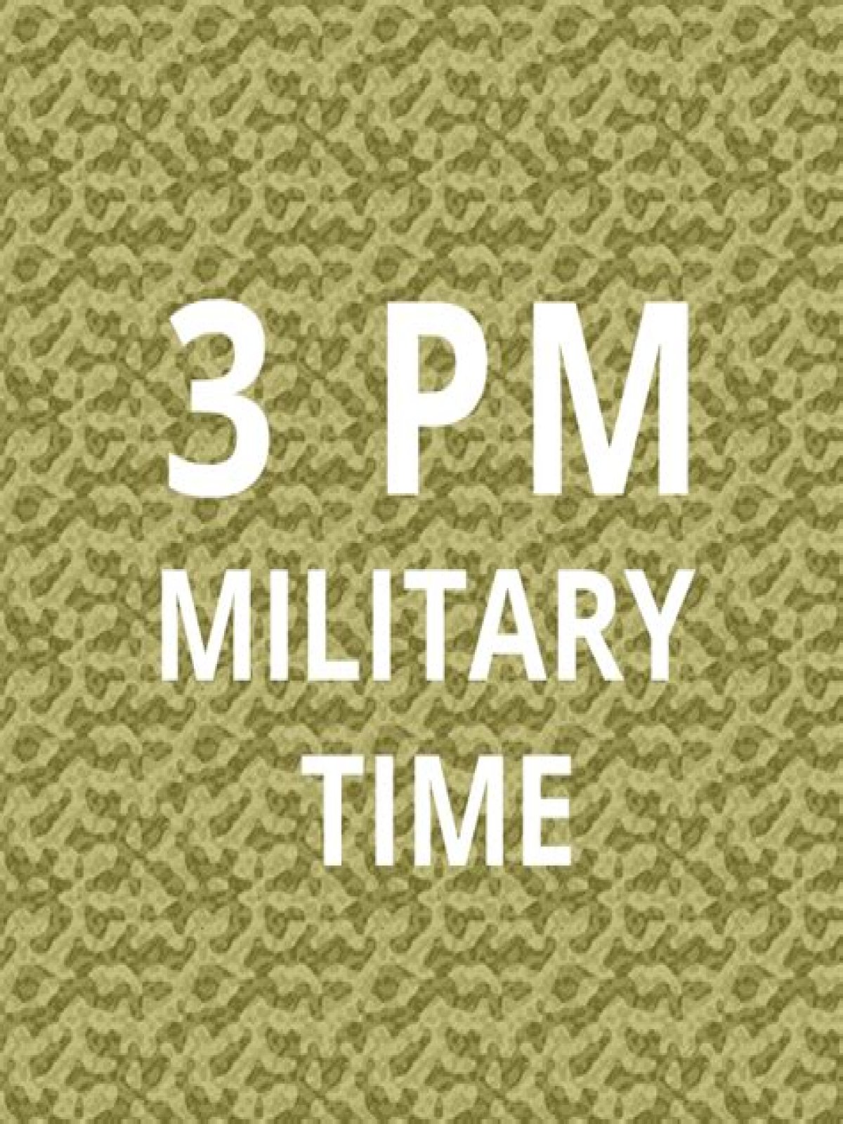 Quick Answer: What Time Is 3Pm In Military Time