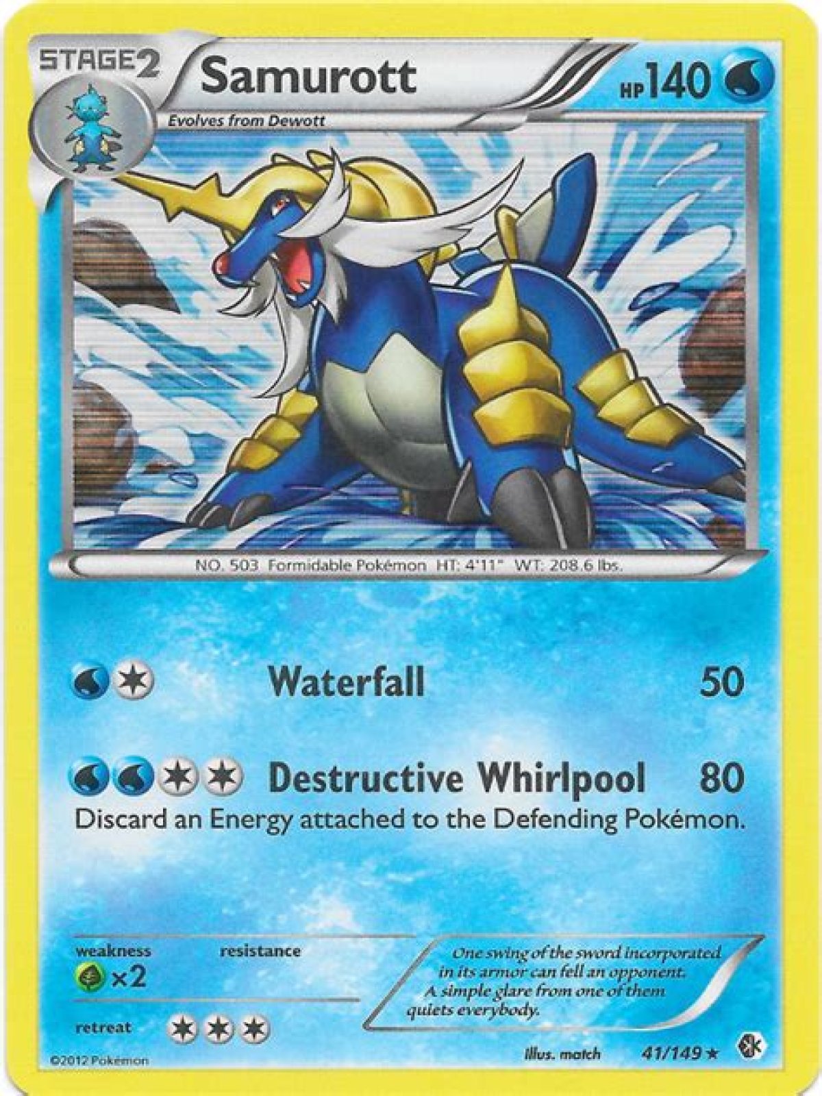 Samurott (Pokémon) - Bulbapedia, the community-driven Pokémon encyclopedia
