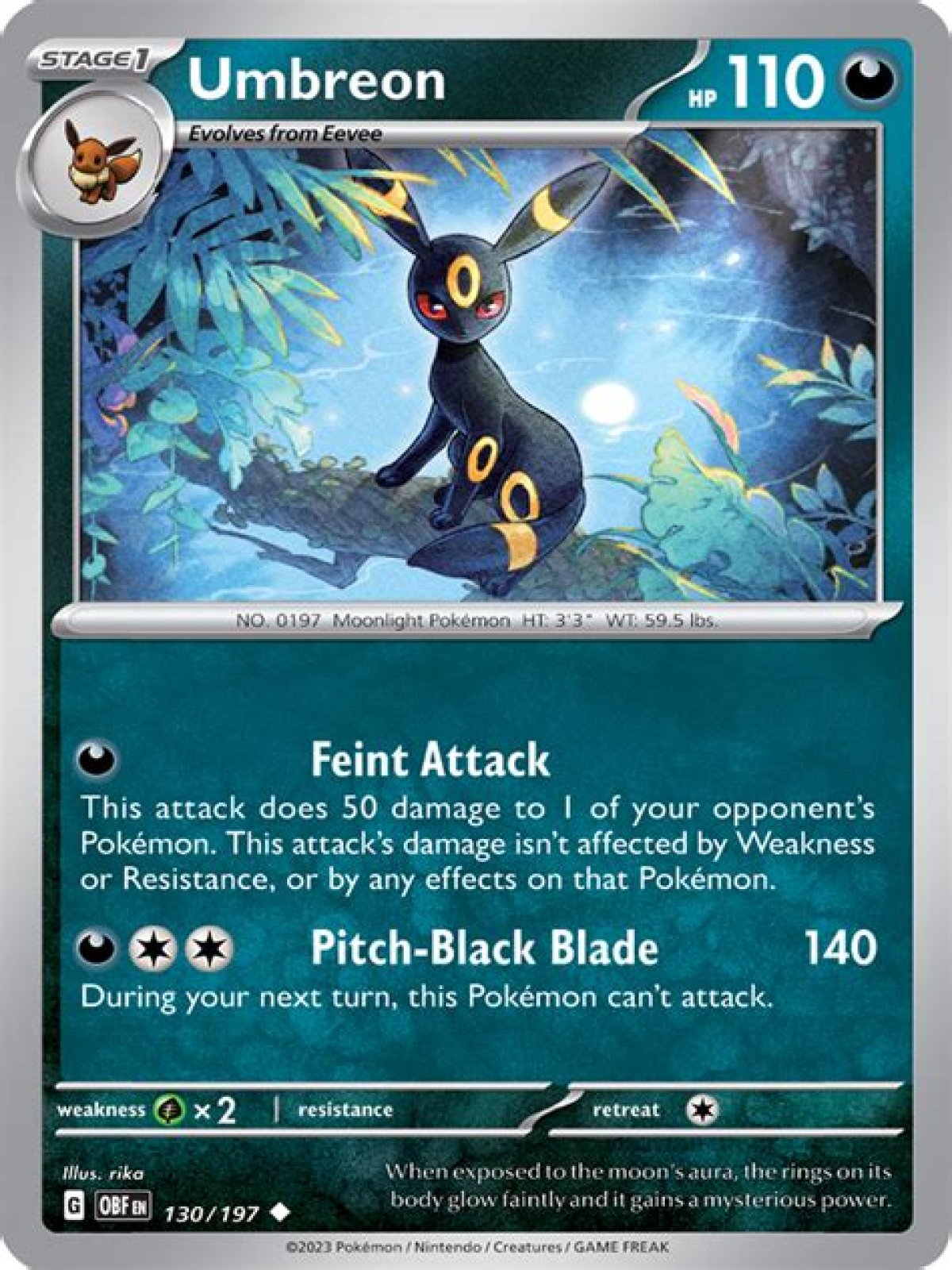 Umbreon (Pokémon) - Bulbapedia, the community-driven Pokémon encyclopedia