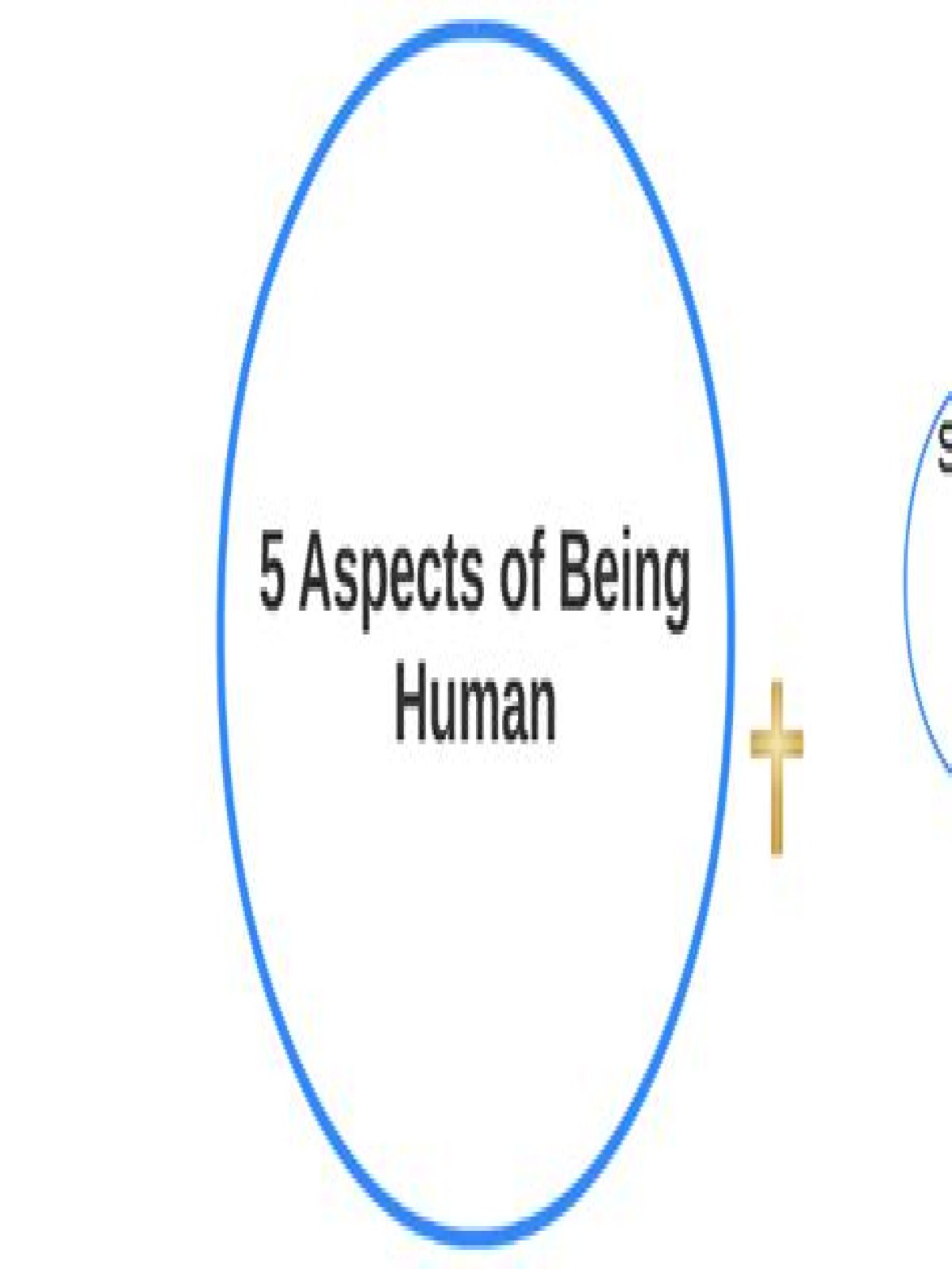 What are the two aspects of human being