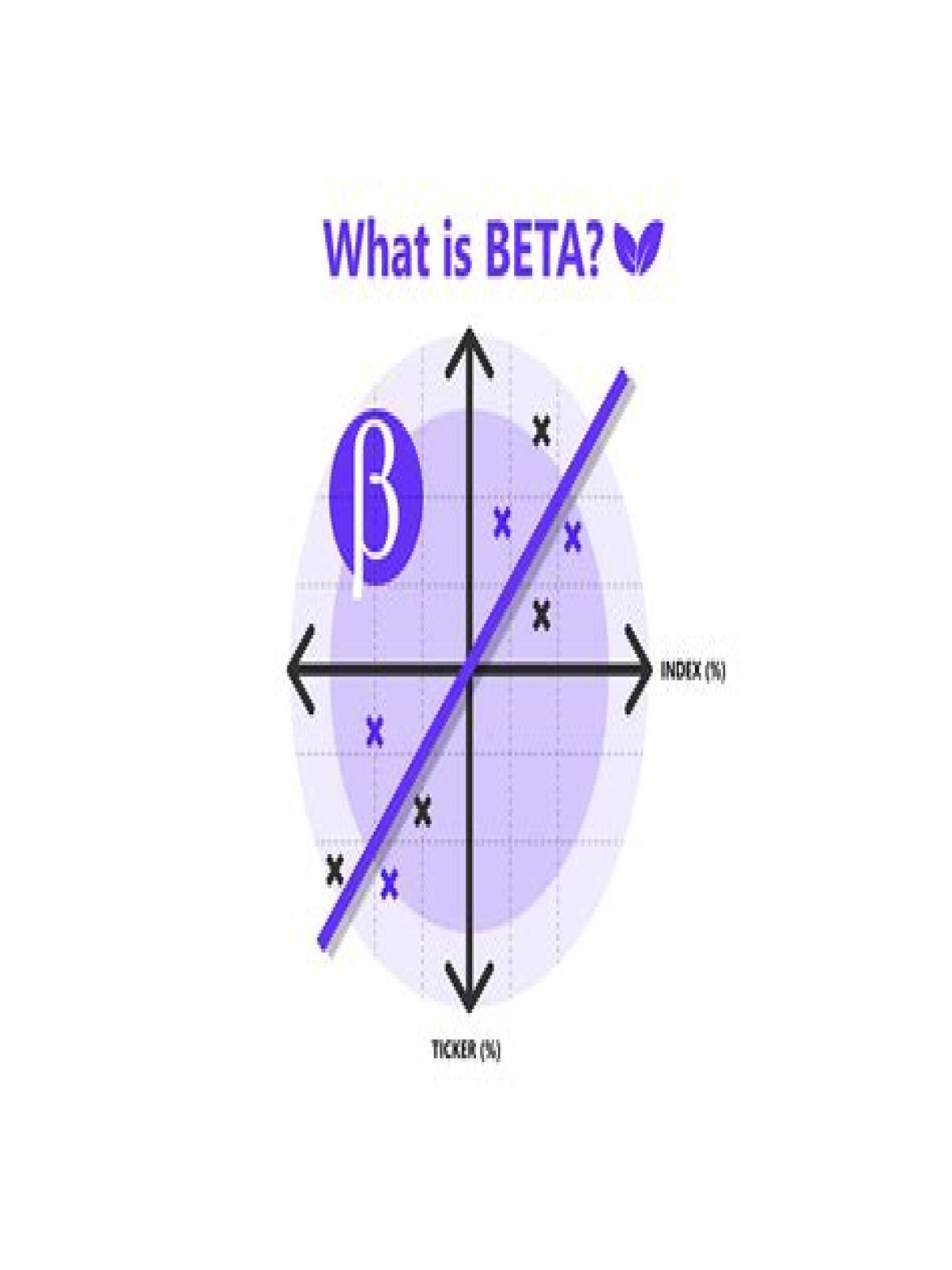 What does a beta of 1.20 indicate?