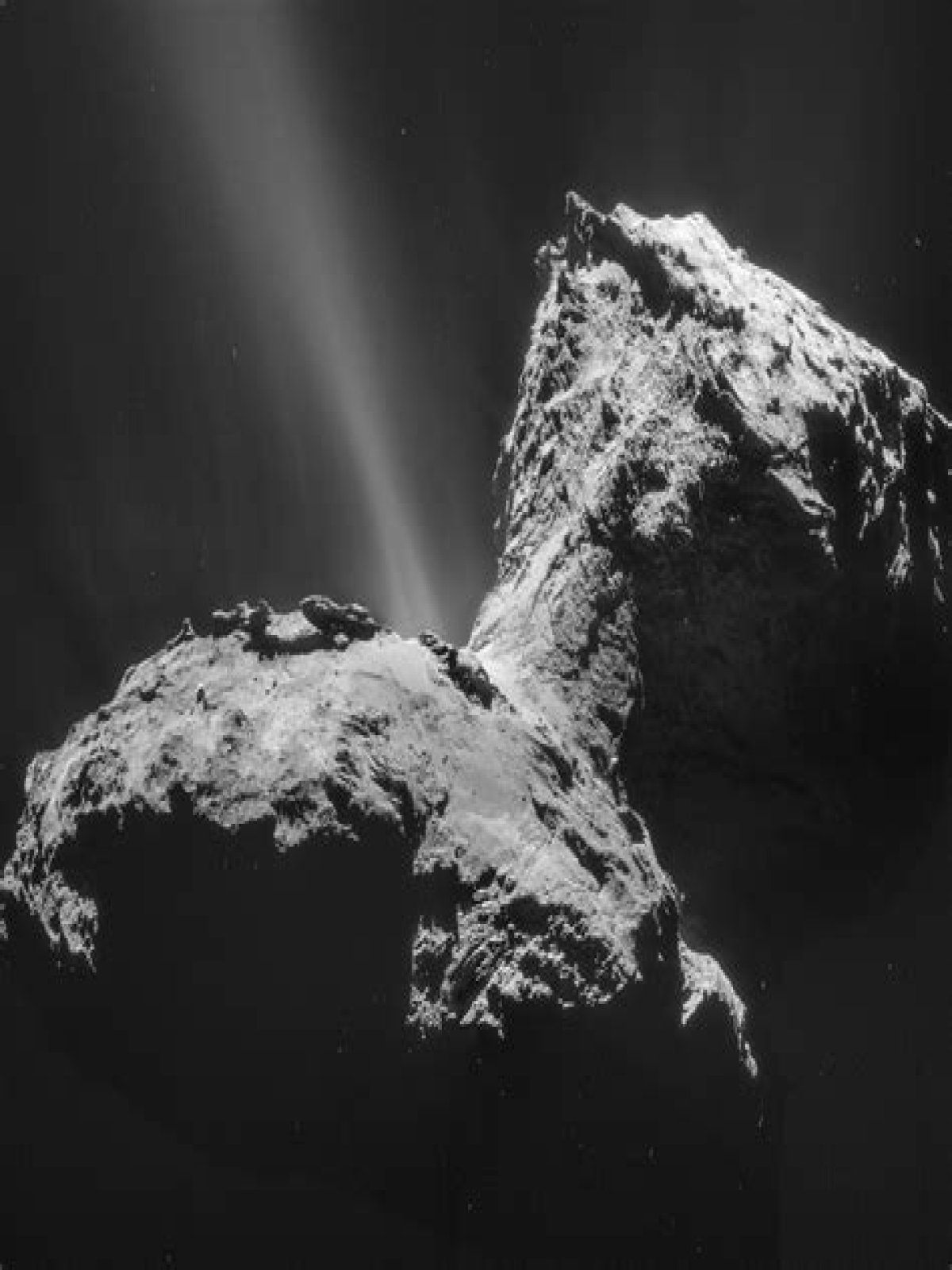 What is 67P made of?