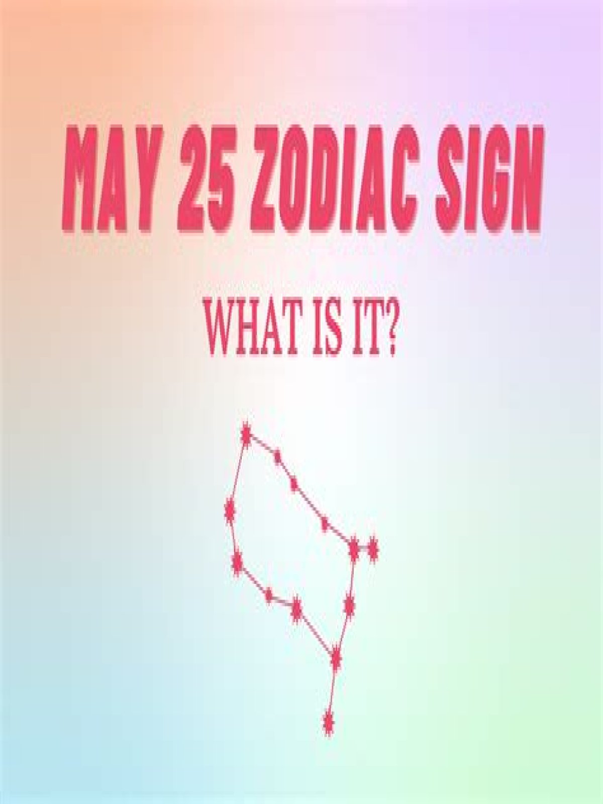 what zodiac sign is may